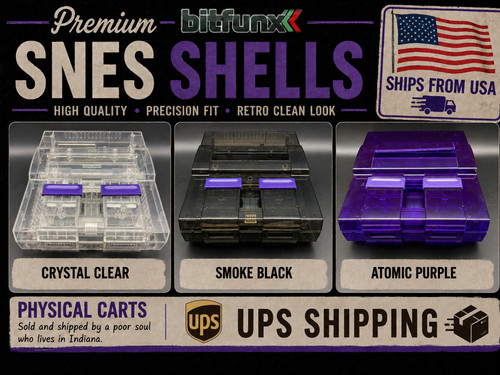 Bitfunx snes replacement - replacement, shell